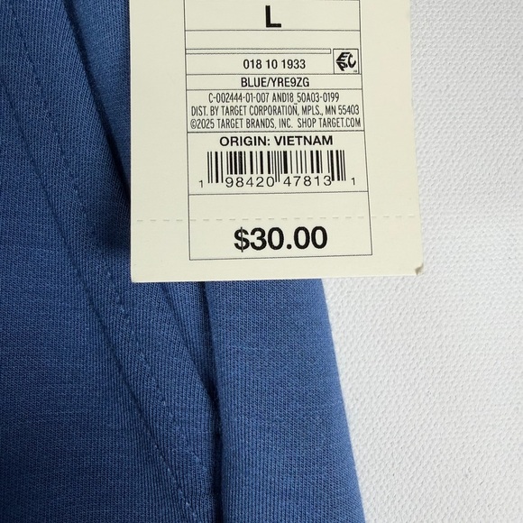 Womens Mid-Rise Sandwash Pull-On Knit Leisure Utility Pants - A New Day - L - Picture 4 of 8